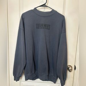 Taylor swift eras tour blue crewneck
